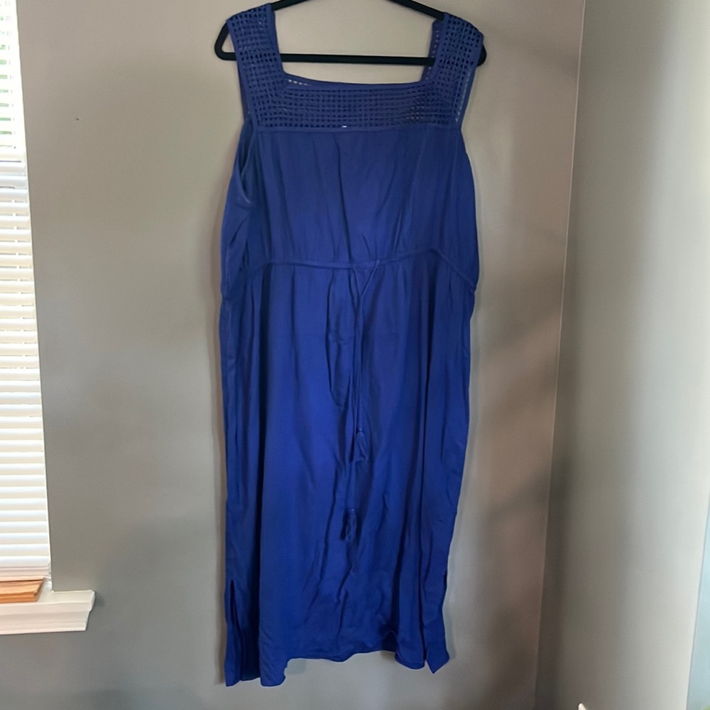 Blue sundress